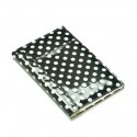 Black and White Polka Dot Passport Cover