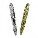 2 Animal Print Crystal Pens