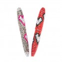 2 Crystal Heart Pens