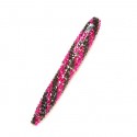 Black Raspberry: Hot Pink & Black Crystal Pen