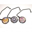 30 Modern Black Frame Purse Hook Package