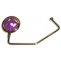 Purple Heart Purse Hook