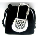 Heart Purse Lock Keychain Clips