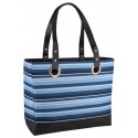 Thermos Blue Striped Raya 24 Can Cooler Tote Bag