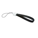 Black  Crystal Cell Phone Key Strap 