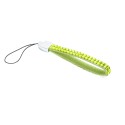 Yellow Crystal Cell Phone Key Strap 