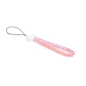 Pink Crystal Cell Phone Key Strap 