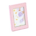 Pink Crystal Picture Frames
