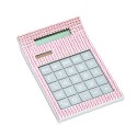 Light Pink Crystal Desk Calculator