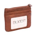 Buxton Brown ID Coin Card Case