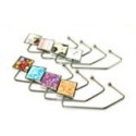 8 Pack Square Purse Hooks