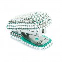 Clear Crystals on Green Stapler