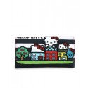 Hello Kitty Stripe City Tri Fold Wallet