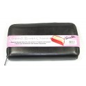 Buxton Black Coupon & Receipt Organizer Wallet