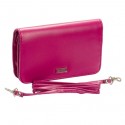 Buxton Plum Check Clutch Mini Bag on a String