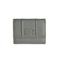 Calvin Klein Grey Small Leather Wallet