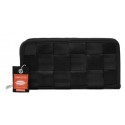 Harveys Original Seatbelt Black Full Sm. Zip Wallet