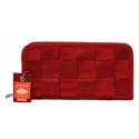 Harveys Original Seatbelt Red Full Sm. Zip Wallet