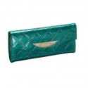 Kenneth Cole Teal Diamond Clutch Wallet with Cell Phone Holder