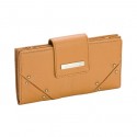 Kenneth Cole New York Tan Tab Genuine Leather Wallet