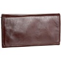 Latico Brown Leather Shelby Trifold Wallet