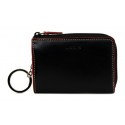 Lodis Black Zipper Card Case