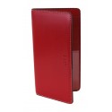 Lodis Red Simple Checkbook Cover