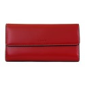 Lodis Red Flap Clutch Wallet
