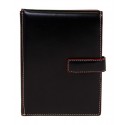 Lodis Black Passport Wallet w/ticket Flap