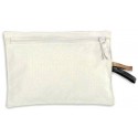 Lewis N. Clark Gray Nylon Hidden Travel Waistband Wallet
