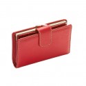 Mundi Red Rio Frame Indexer Leather Wallet
