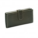 Mundi Black Rio Tab Clutch Checkbook Wallet