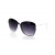 Quay 1383 White and Black Twist Round Sunglasses
