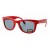 Quay 1502 Red Wayfarer Foldable Round Sunglasses
