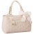 Betsey Johnson Mine & Yours Blush Quilted Satchel Handbag