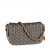 Big Buddha Gunmetal Ruby Clutch with Gold Chain