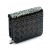 12 Patent Black Houndstooth Crossbody Handbag