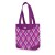 High Sierra Abigail Tote Bag Purple Argyle/Amethyst