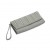 Grey Julia Zipper Clutch Wristlet Handbag Purse