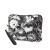 Belvah Black & White Quilted Floral Ipad Case