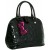 Black Hello Kitty Small Embossed Handbag