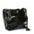 Black Lillian Quilted Chain Strap Purse Handbag