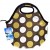 Green Polka Dot Reusable Lunch Tote