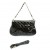 Black Maya Small Quilted Chain Strap Purse Handbag Clutch