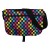 Yak Pak Multicolor Checkered Messenger Bag