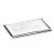 White Paisley Business Card Case