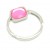 Pink Crystal Bracelet Purse Hook