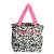 Black and White Damask Beach Bag