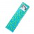Green Swirl on Aqua Photo Book Mark