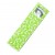 White Swirl on Green Photo Book Mark